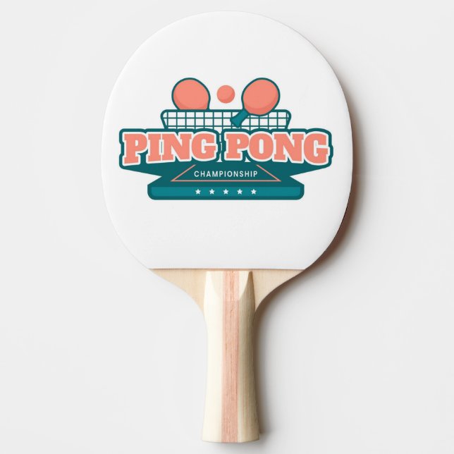 Ping Pong King Ping Pong Paddle (Front)