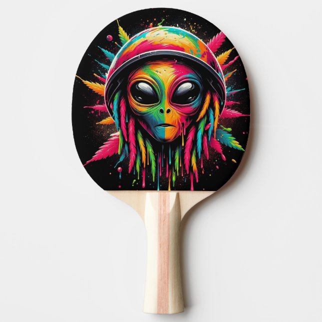 Ping Pong Marciano Astronaut of Colors Paddle (Front)