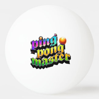 Ping pong master ping pong ball
