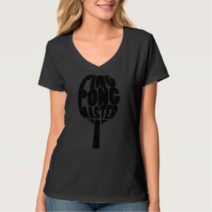 Ping Pong Master Table Tennis Champion Winner Vint T-Shirt