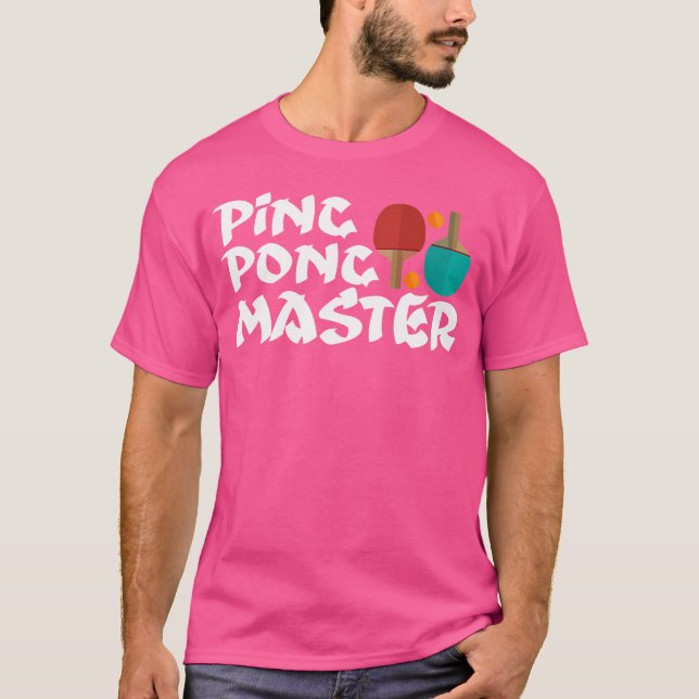 Ping Pong Master 	 Table Tennis Shirt Paddle  Ball (Front)