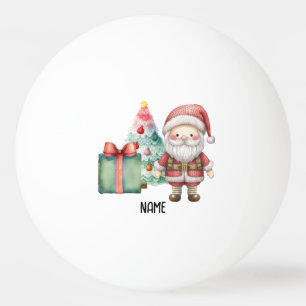 Ping pong Merry Christmas with Santa Claus  Ball