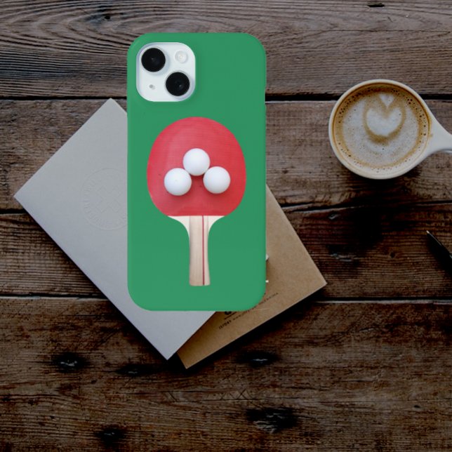 Ping Pong Paddle and Balls Case-Mate iPhone Case (Creator Uploaded)