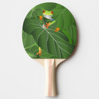 Ping Pong Paddle Forest Frog