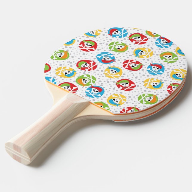 Ping Pong Paddle  Full Print Back (Front Angle)