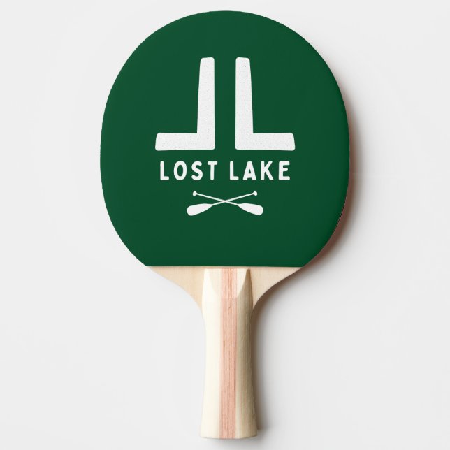 Ping Pong Paddle, Full Print Back Paddle (Front)