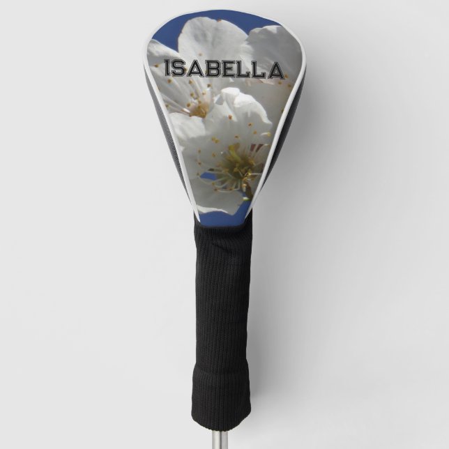 Ping Pong Paddle Golf Head Cover (Front)