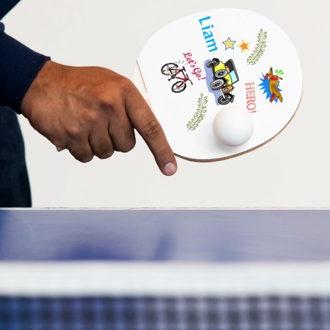 Ping Pong Paddle Let's go Hero  (Insitu)