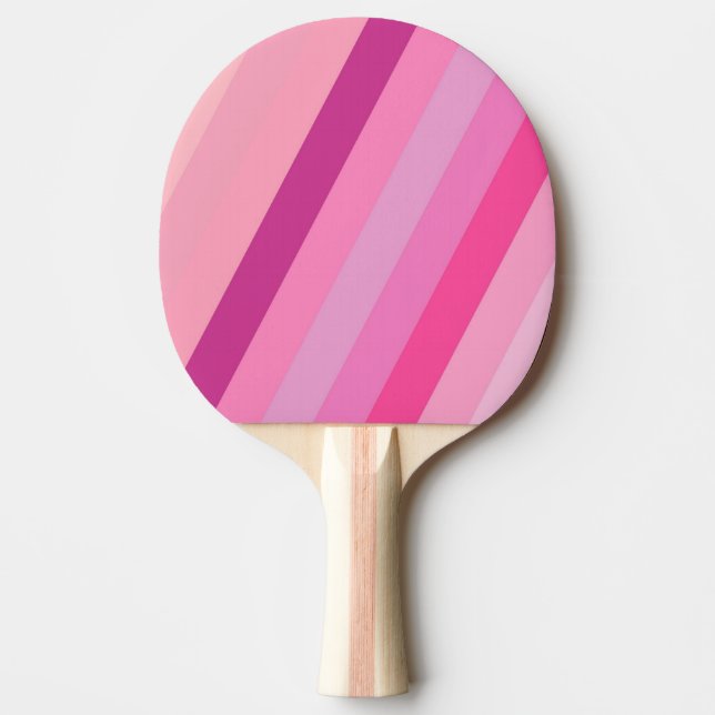 Ping Pong Paddle Pink Stripe (Front)