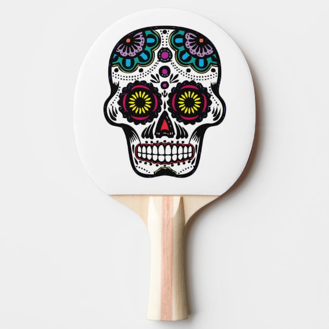 Ping Pong Paddle/Skull Paddle (Front)