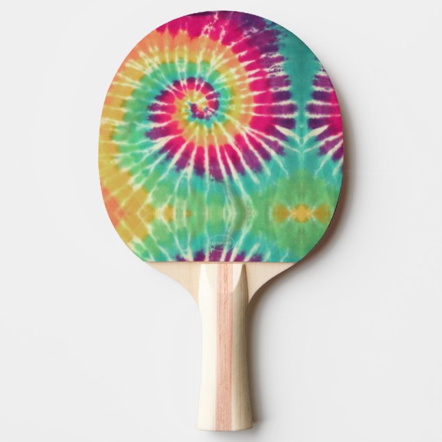 Ping-Pong Paddle - Tie Dye - HAMbyWG (Front)