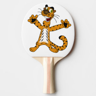 Ping Pong Paddle. Tiger. Ping Pong Paddle