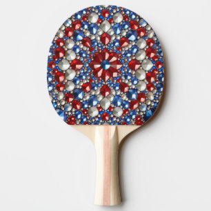 Ping pong paddle with Netherlands Colours