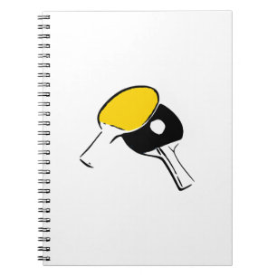 Ping Pong Paddles Notebook