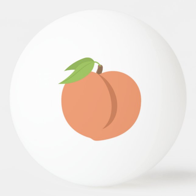 Ping pong peach ball (Front)
