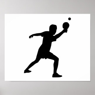 Ping Pong player Poster