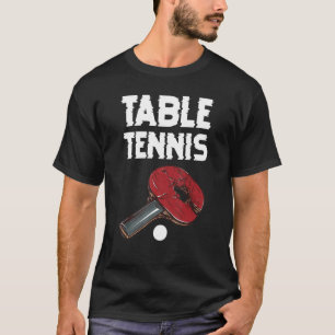 Ping Pong Power Table Tennis Bat   T-Shirt
