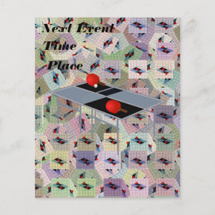 Ping Pong,  Promotional Flyer