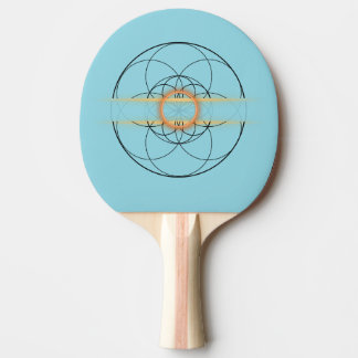 ping pong racket flower paddle