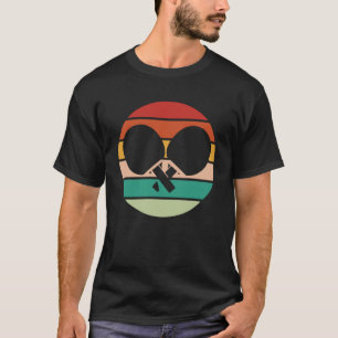Ping Pong Retro Sunset Table Tennis T-Shirt