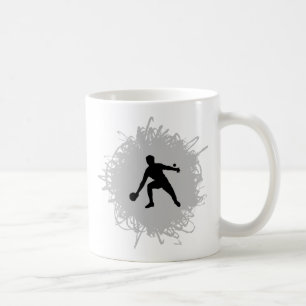 Ping Pong Scribble Style Coffee Mug