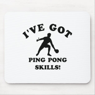 ping pong skill gift items mouse mat