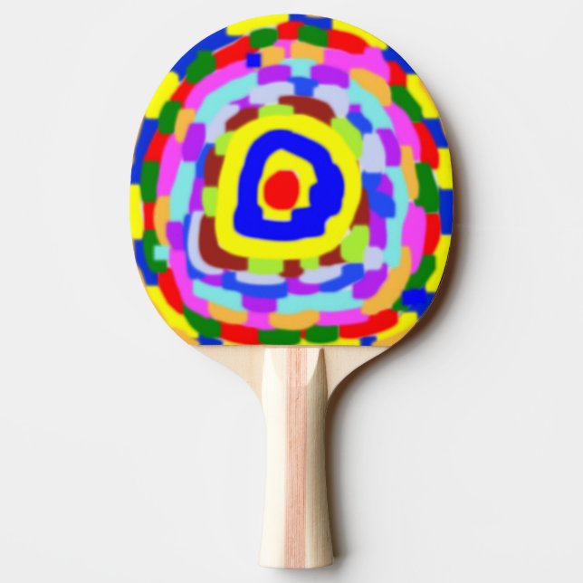Ping Pong / Table Tennis Bat - Novelty Design Ping Pong Paddle (Back)