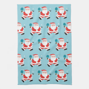 Ping-Pong Table Tennis Christmas Towel