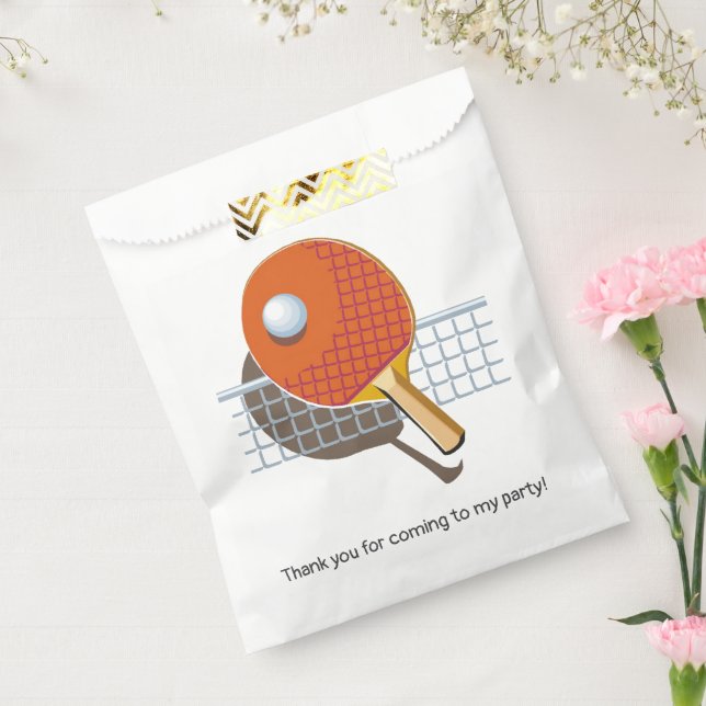 Ping Pong Table Tennis Favour Bags (Sealed)