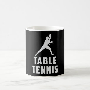 Ping Pong Table Tennis Paddle Player Funny Gift Coffee Mug