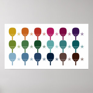 Ping Pong Table Tennis Poster