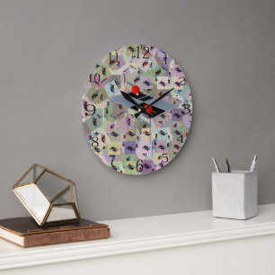 Ping Pong Tables, Large Wall Clock