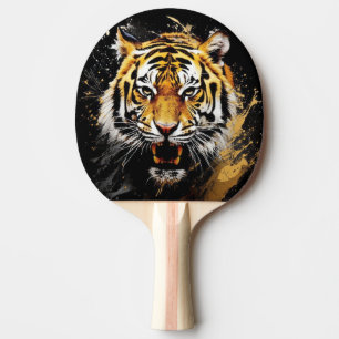Ping Pong Tigre Pala de Bengal Feroz Paddle