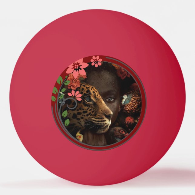 Ping pong vibes ball (Front)