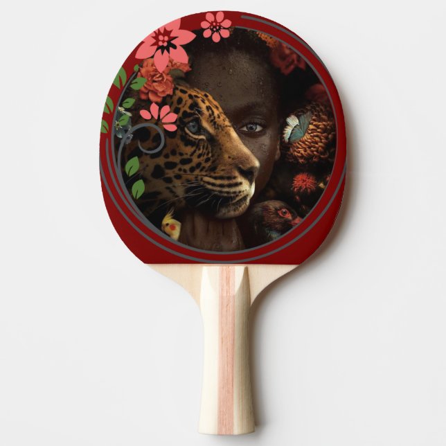 Ping pong vibes paddle (Front)