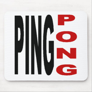 PING PONG White Mouse Carpet Mat