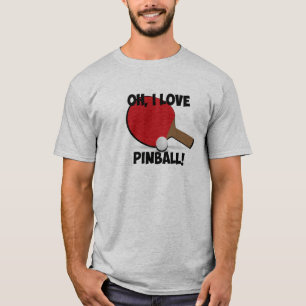 Ping Pong Wizard pinball parody shirt