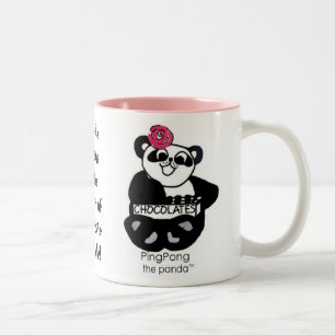 PINGPONG's SWEET TOOTH LAW Two-Tone Coffee Mug
