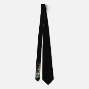 Pinhead Hellraiser Synesthesia Painting Tie
