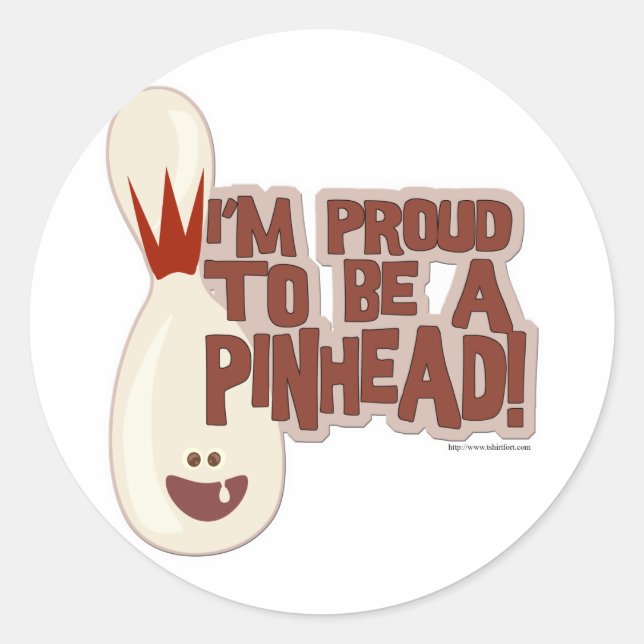 Pinhead Pride Classic Round Sticker (Front)