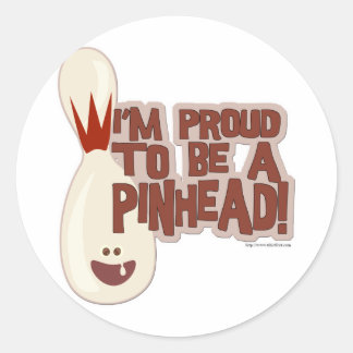 Pinhead Pride Classic Round Sticker