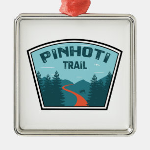 Pinhoti Trail Alabama Georgia Metal Tree Decoration
