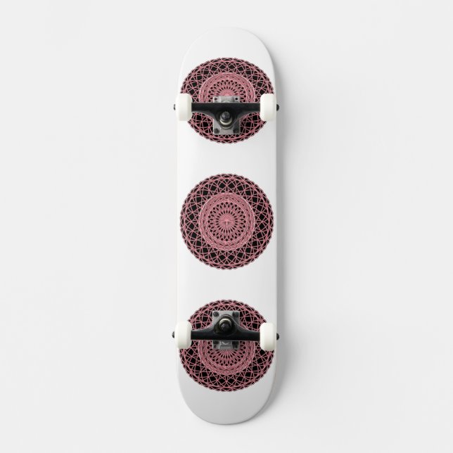 Pink 1 skateboard (Front)