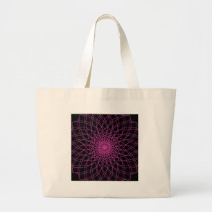 Pink 2 large tote bag