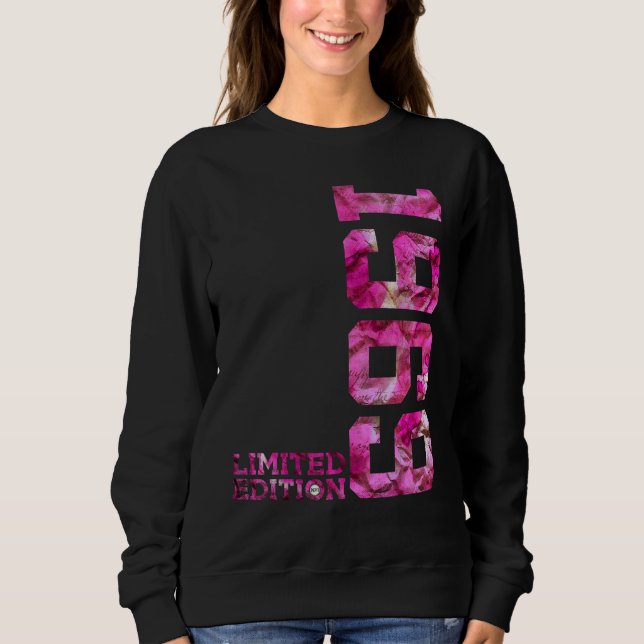 Pink 53 Years 53rd Birthday  1969 Sweatshirt (Front)