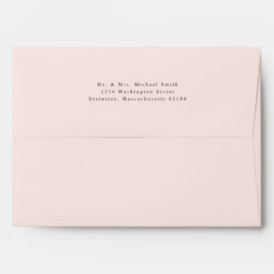 Pink A7 Envelope 5x7