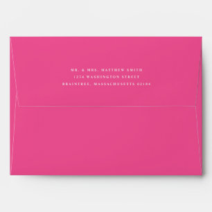 Pink A7 Envelope 5x7