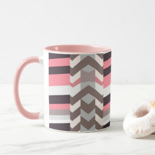 Pink Abstract Coffee Mug