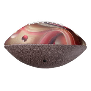 Pink Abstract Custom Football American Football