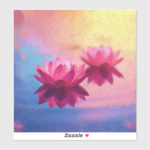 Pink Abstract Lotus